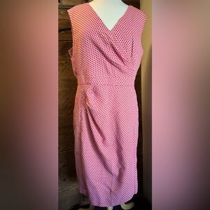 A-Line Midi Fitted Dress